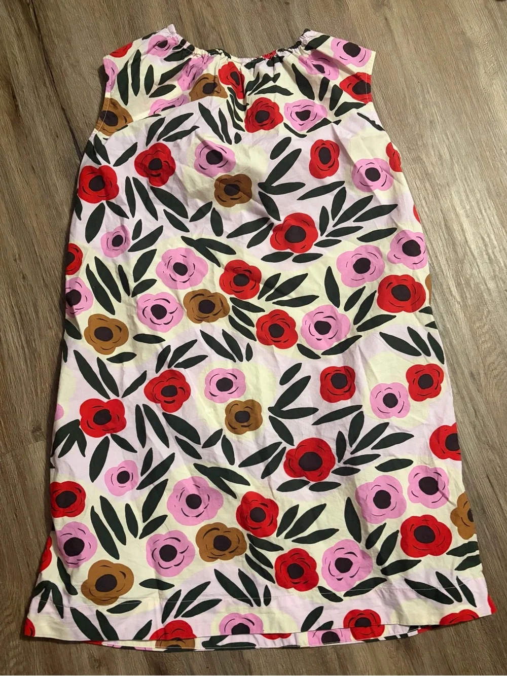 Floral Sleeveless Dress - Brand Unknown - Size 140 (US Size 8-10)